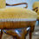 Thumbnail: A Pair Of Yellow Upholstered George I Style Shepherd Crook Armchairs