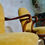 Thumbnail: A Pair Of Yellow Upholstered George I Style Shepherd Crook Armchairs