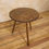 Thumbnail: A George III Burr Elm & Oak Primitive Cricket Table