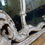 Thumbnail: A Exceptional 19th Century French Painted Rococo Overmantel Wall Mirror