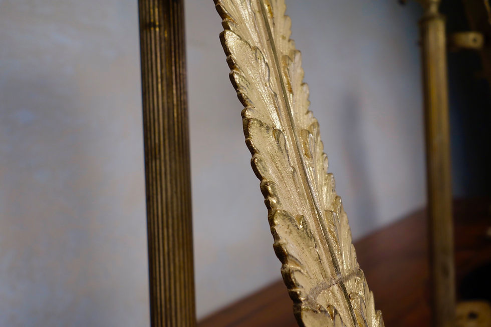 Thumbnail: Four 19th Century Italian Ormolu Curtain Brackets