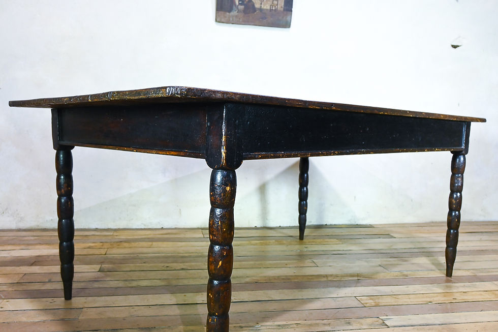 Thumbnail: A Charming Early 19th Century French Bobbin Turned Farmhouse Table