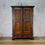 Thumbnail: A Small 19th Century Folk Art Painted Cupboard