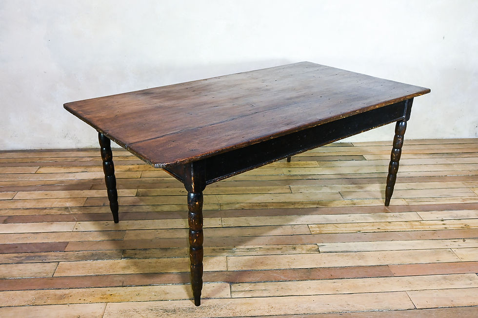 Thumbnail: A Charming Early 19th Century French Bobbin Turned Farmhouse Table