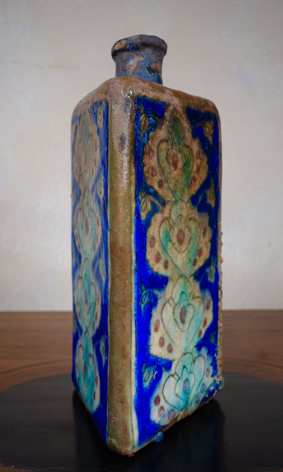 Thumbnail: A Large 19th Century Triangular Persian Vase