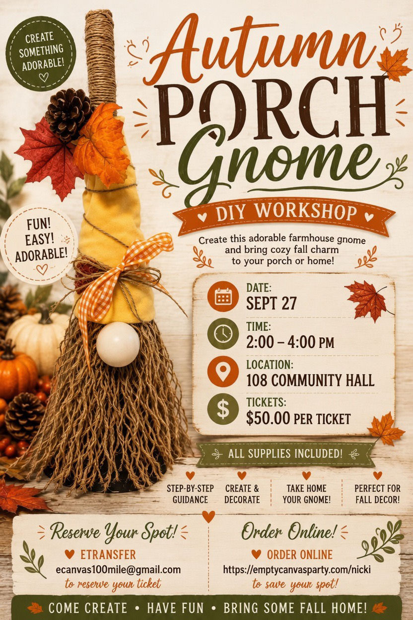 Autumn Porch Gnome