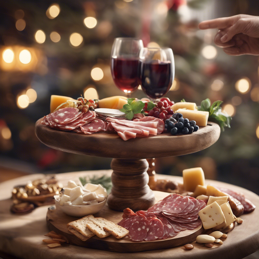 charcuterie spread