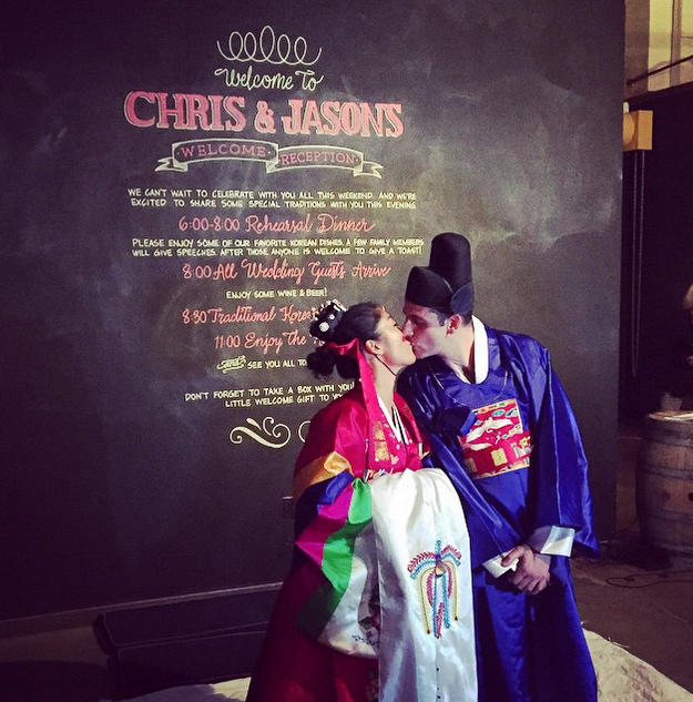 Wedding Rehearsal Dinner Chalk Art