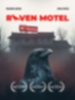 Raven Motel Official Poster w/Winner Laurels