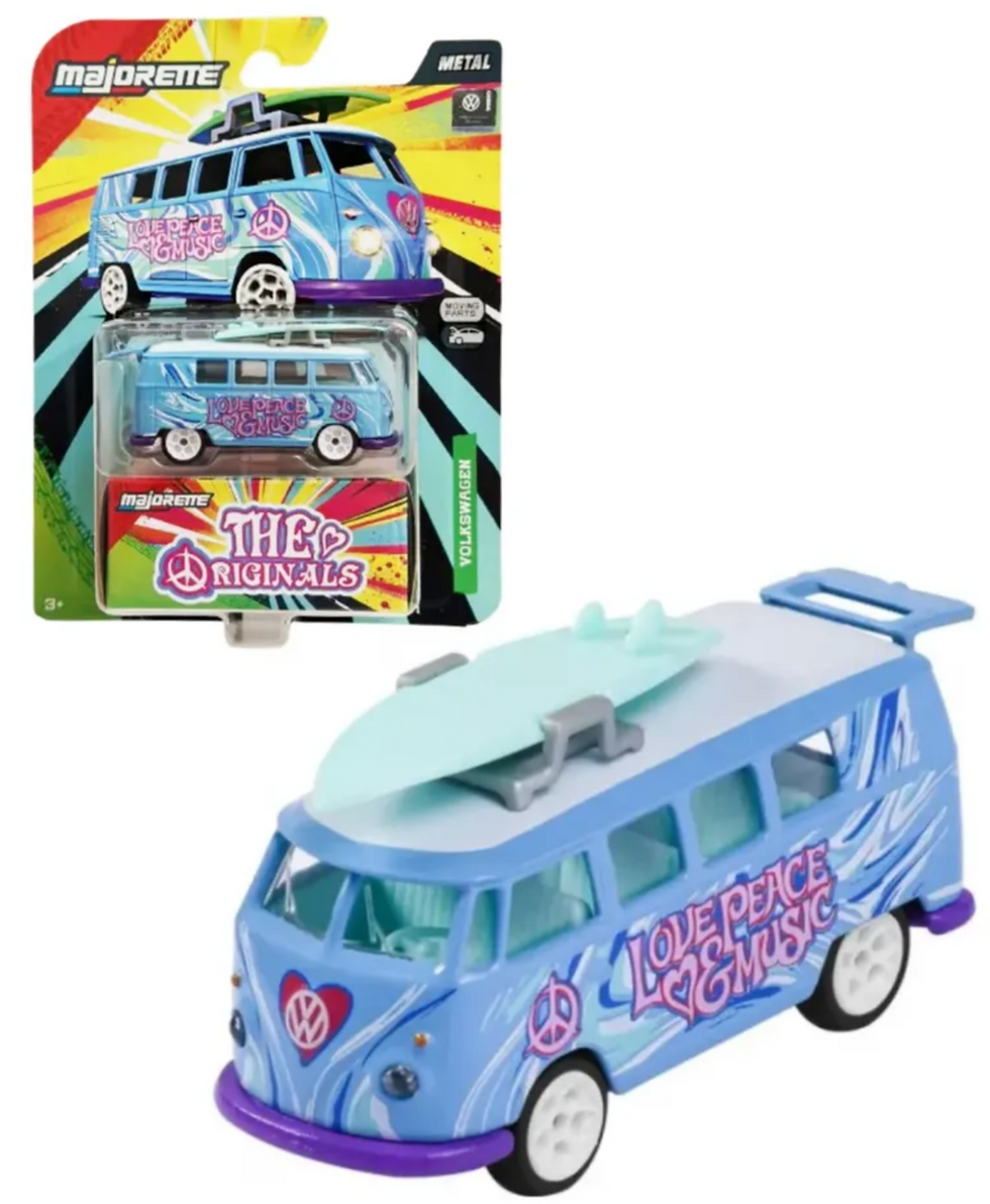 Miniatura: MAJORETTE 1:64 THE ORIGINALS VW - VOLKSWAGEN T1 KOMBI