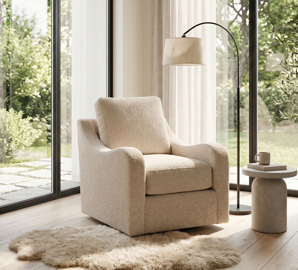 Thumbnail: Tara Swivel Accent Chair