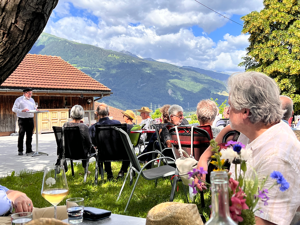 Gottesdienst im Weingut Eichholz
