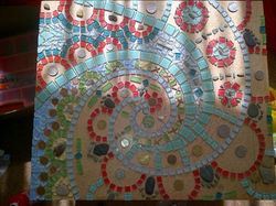 Table 2: Sticking down tiles