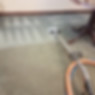 Carpet being cleaned