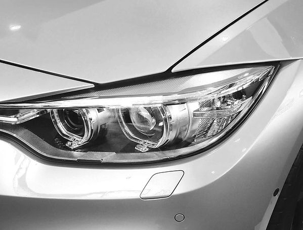 éclairage de la voiture