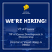 We're Hiring!
