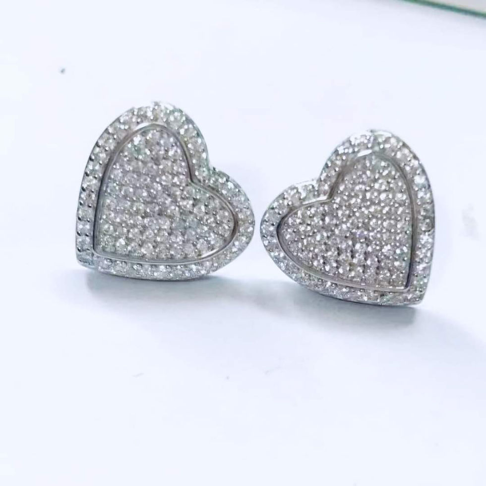 Thumbnail: 925 Silver Cz Princess Set