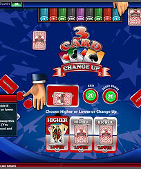 3 Card Change Game Demo