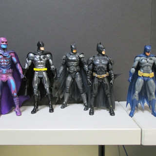 Pretty little Batmen all in a row...