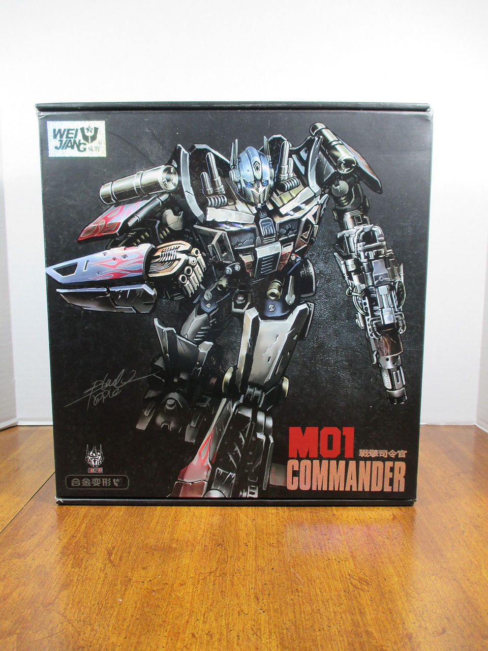 WEI JIANG コマンダー指揮官 合金版 オプティマスプライム Toy Review - Wei Jiang's M01 Commander (Masterpiece Evasion Mode