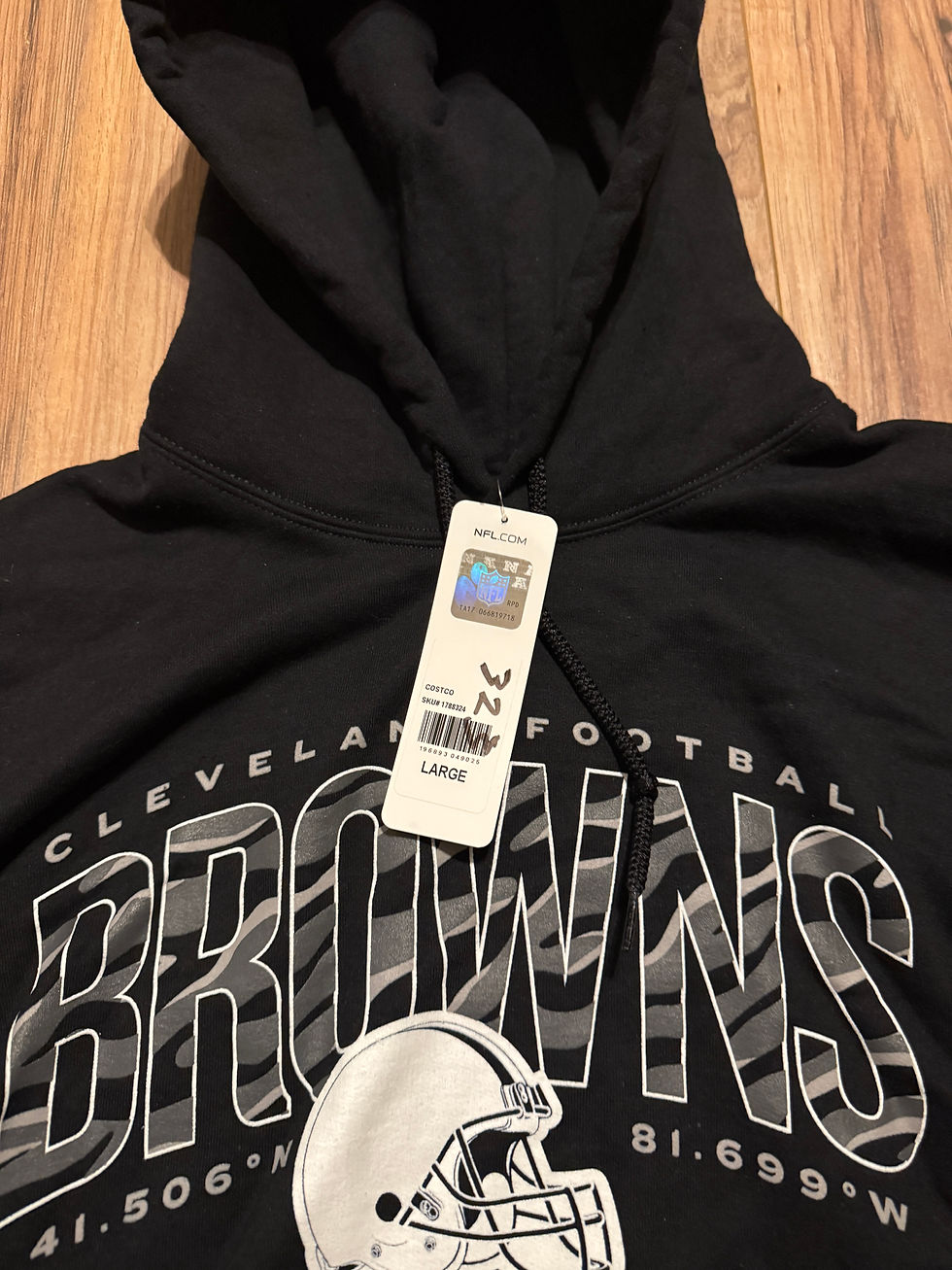 Thumbnail: NFL Team Cleveland Browns Hoodie Sweatshirt