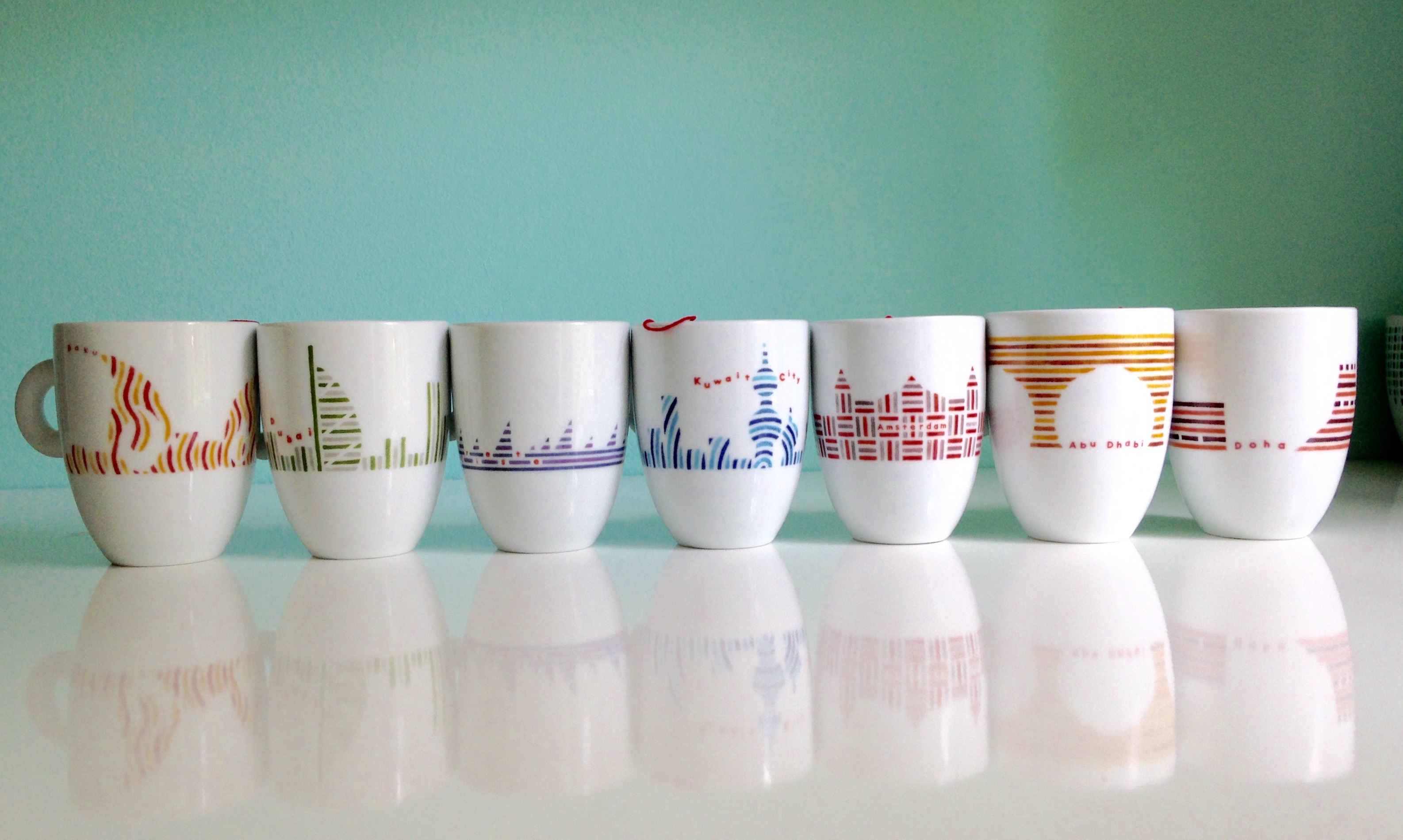illy City Mugs