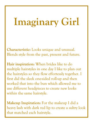 Inspiration for the Imaginary girl look