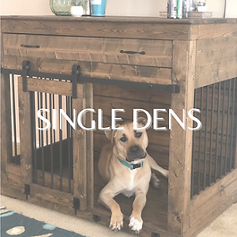 single dog crate furniture