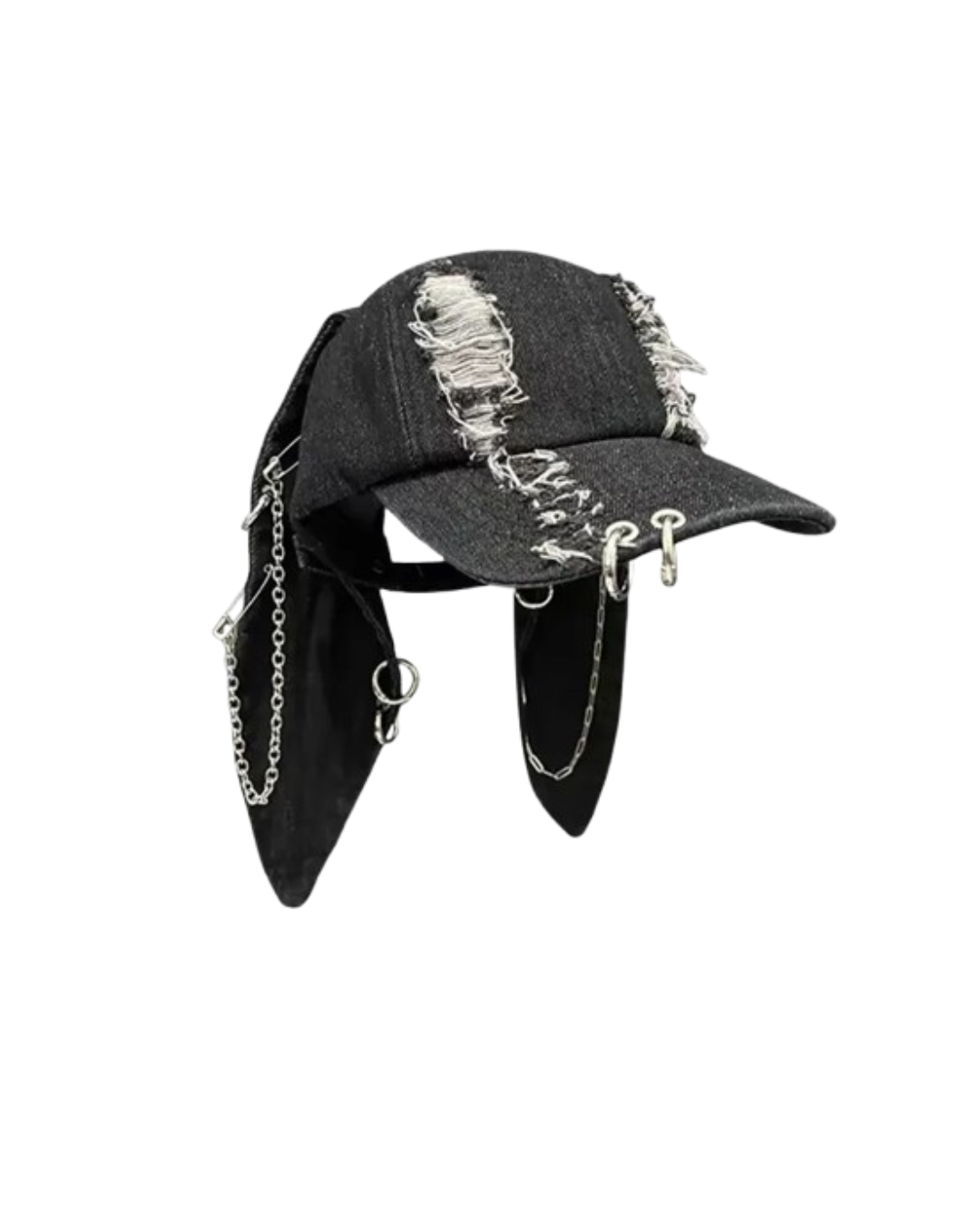 CHAINED RABBIT DENIM CAP