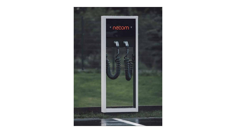 Miniaturbild: E-Ladestation neoom Boogie - 2 x 22 kW, 3-phasig, 400 V, inkl. Eingießanker