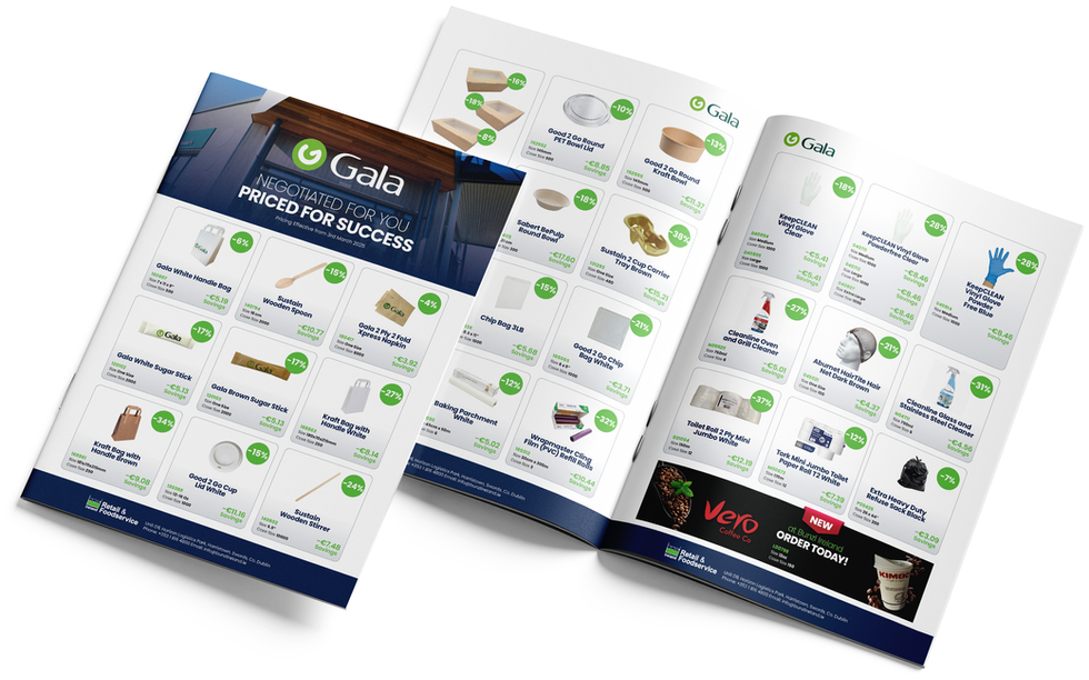 Gala Promotions Guide for Bunzl Ireland