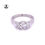 Thumbnail: 3 Stone Oval Ring Platinum GIA 1.35ct