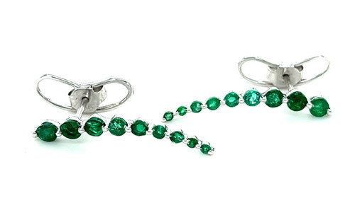 Gemstone Climbers 9K White Gold 1.34ct 1