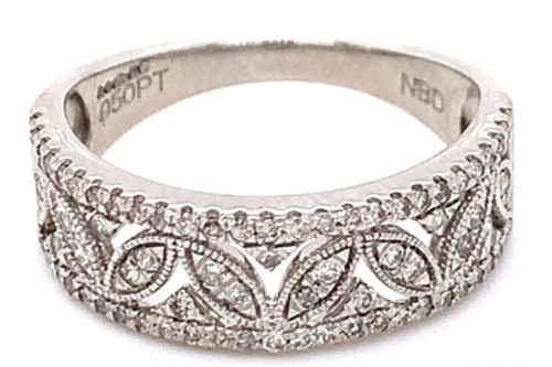 Art Deco Style Diamond Dress Ring, 0.39ct 1
