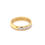 Thumbnail: 0.50ct Channel Set Half Eternity Ring, 18 Karat White/ Yellow Gold, Platinum
