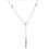 Thumbnail: 9kt White/Yellow Gold 0.58ct Drop Diamond Necklace