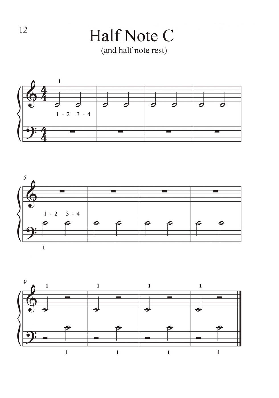 Thumbnail: My First Piano Book (American Terminology)