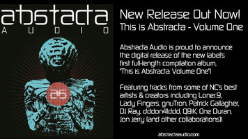 New Release - This is Abstracta Vol. 1
