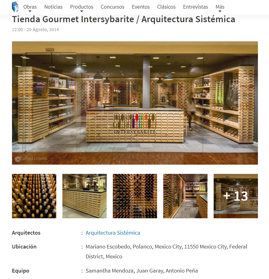 Tienda Gourmet Intersybarite