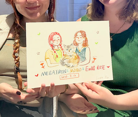 Lucia Xin: Live Portraits