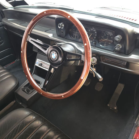 1974 BMW 2002 Steering Wheel View