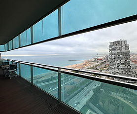 Vivienda con vistas al mar en Barcelona