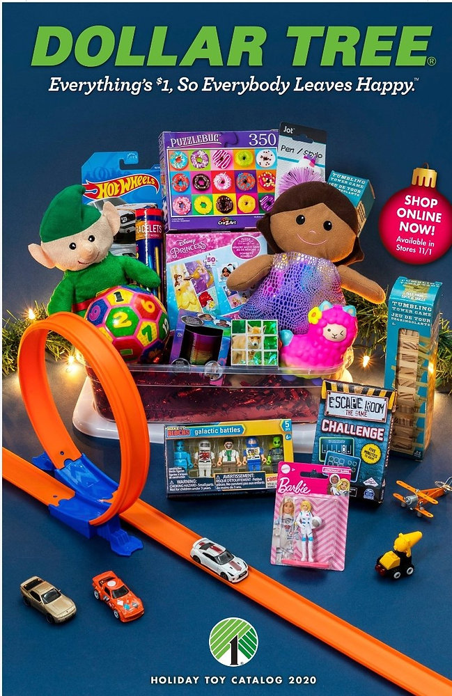Dollar Tree 2020 Toy Catalog Now Out!