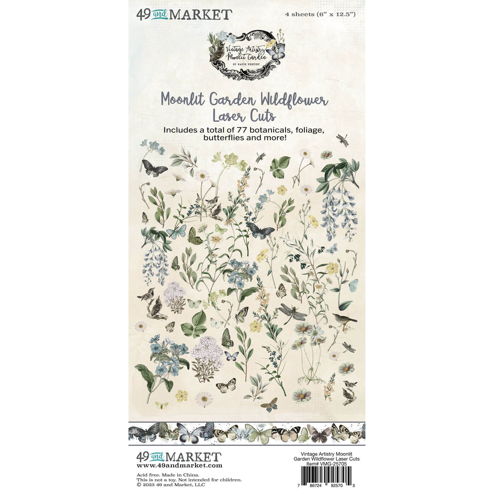 49 And Market Laser Cut Outs-Vintage Artistry Moonlit Garden