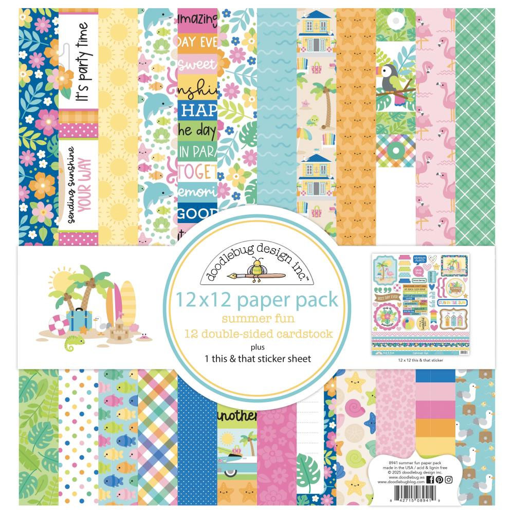 Doodlebug Summer Fun 12x12 Collection Kit