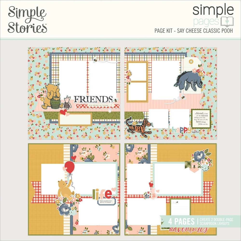Simple Stories Classic Pooh Simple Pages Page Kit