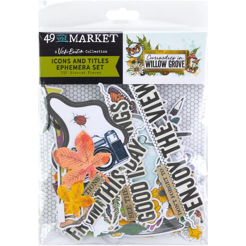 49 and Market Curiosities In Willow Grove Ephemera Icons & Titles