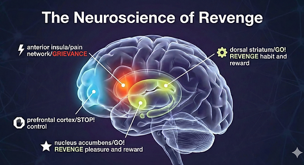 Image of brain areas activated by revenge