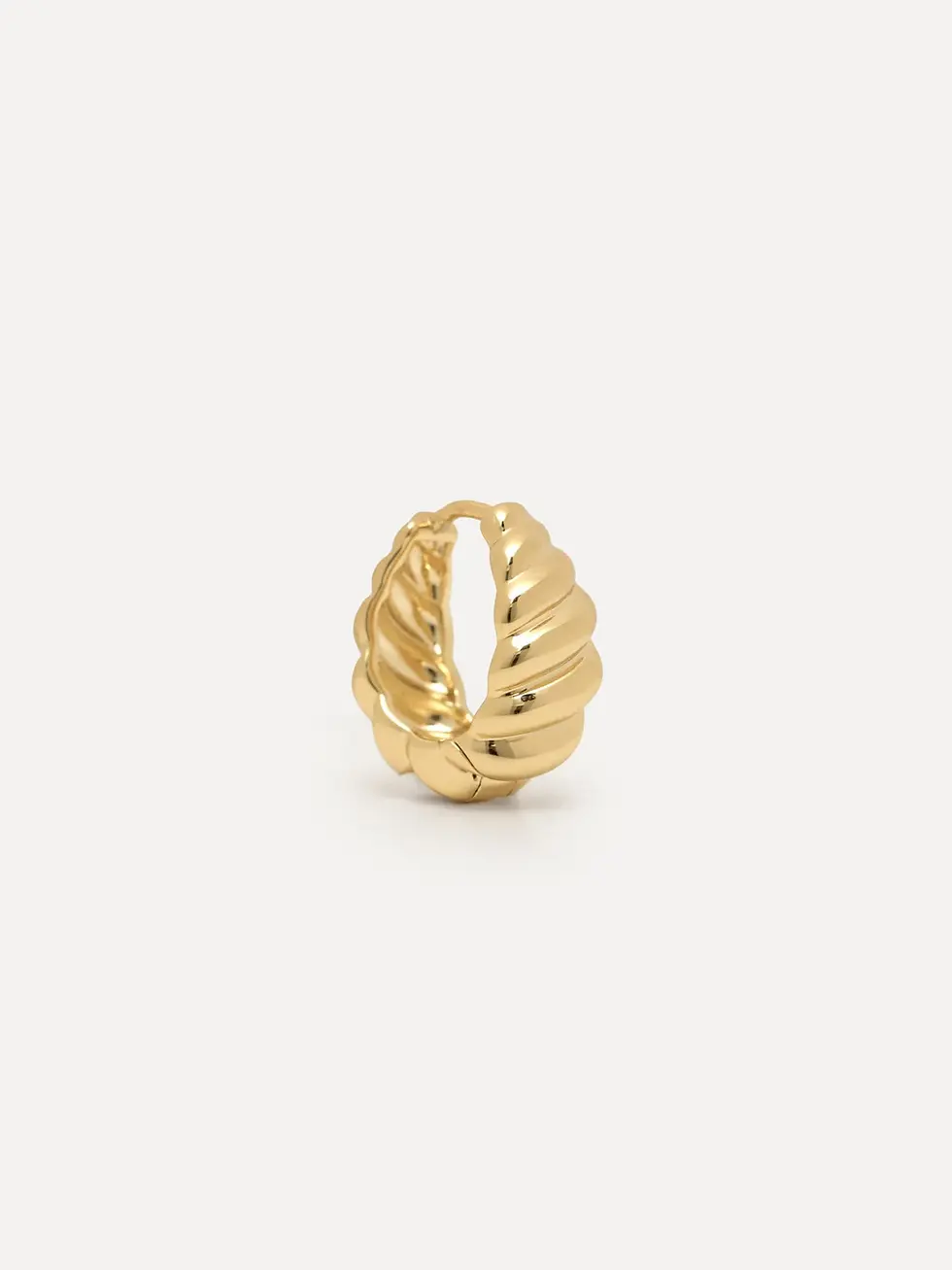 Jazz Croissant Earring Gold