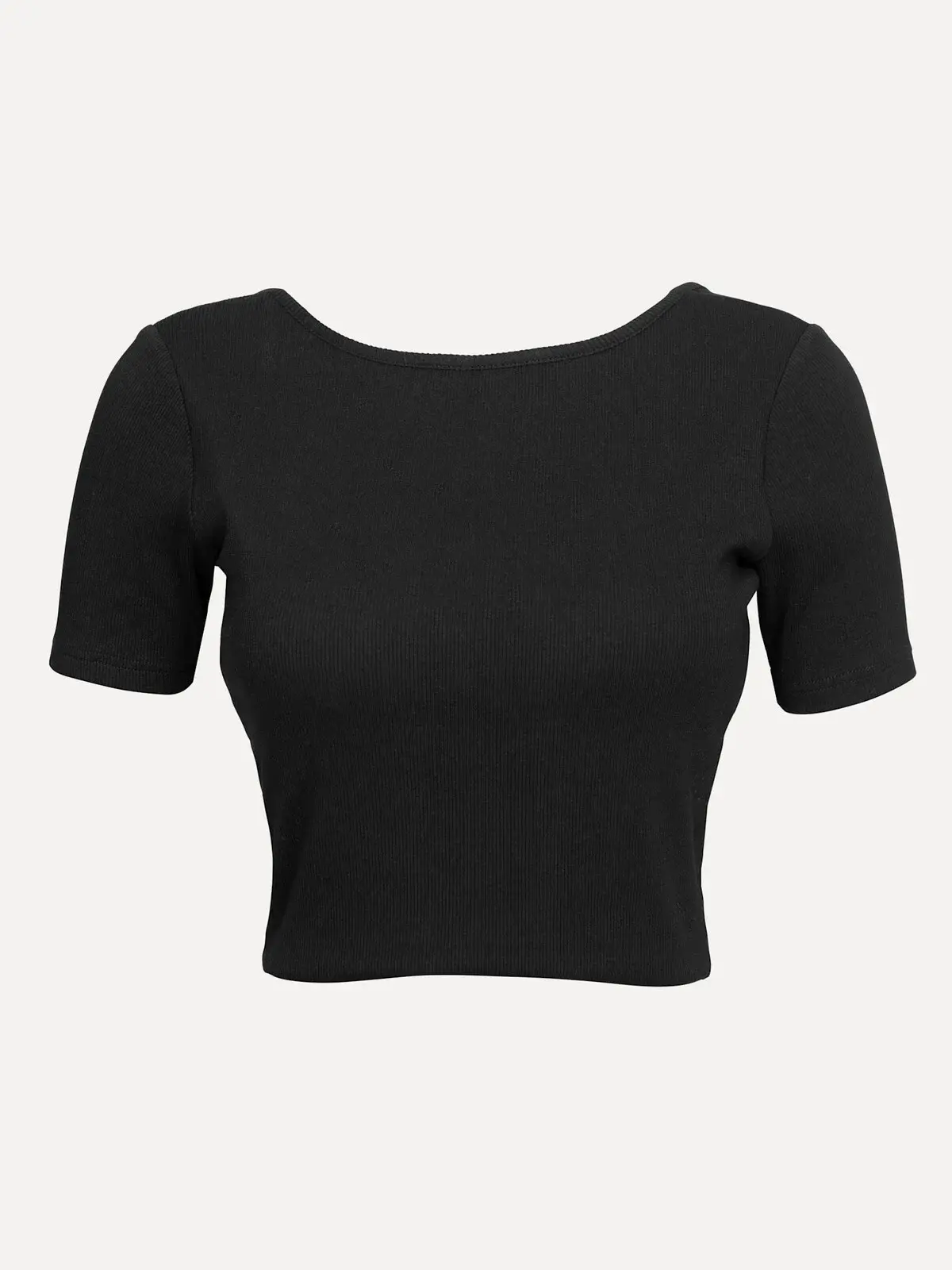 Cropped rib top Isabella